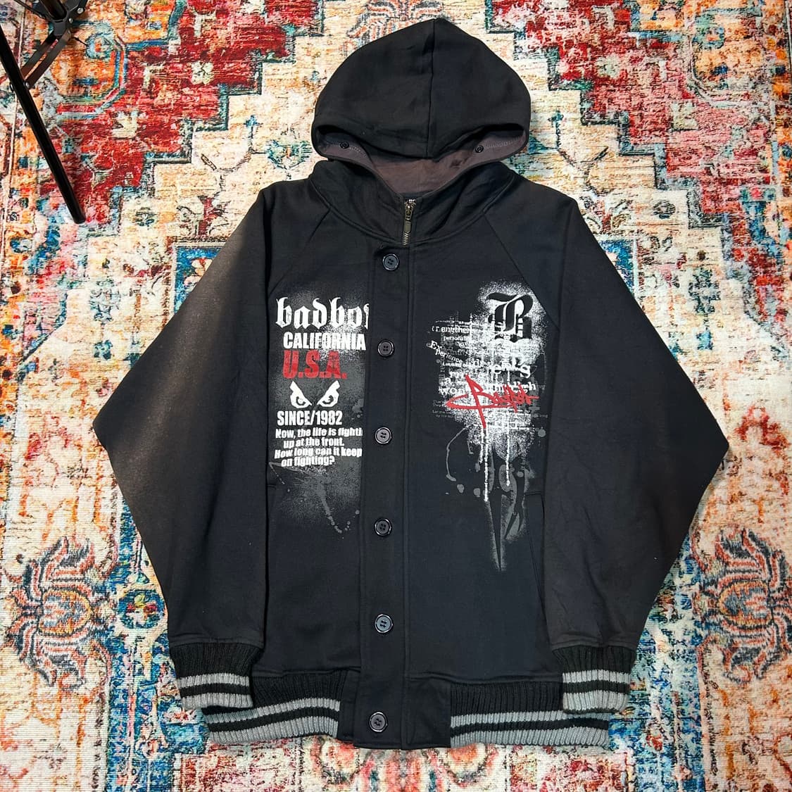 [XL] 배드보이 그래픽 후드집업 상품이미지1