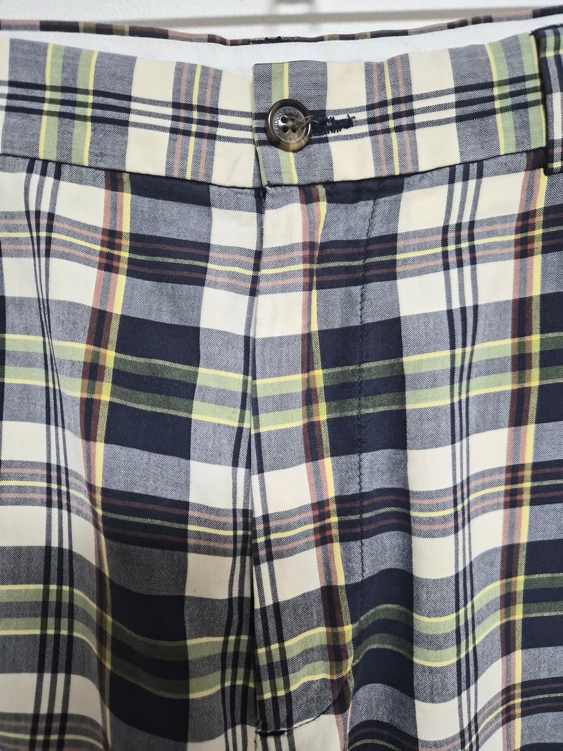 브룩스브라더스 코튼 체크 쇼츠팬츠 34  P-149 상품이미지4