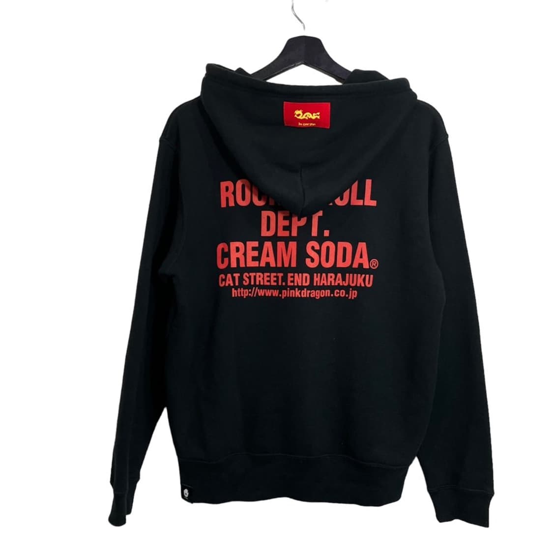 크림소다 펑크 빅로고 후드티 상품이미지3
