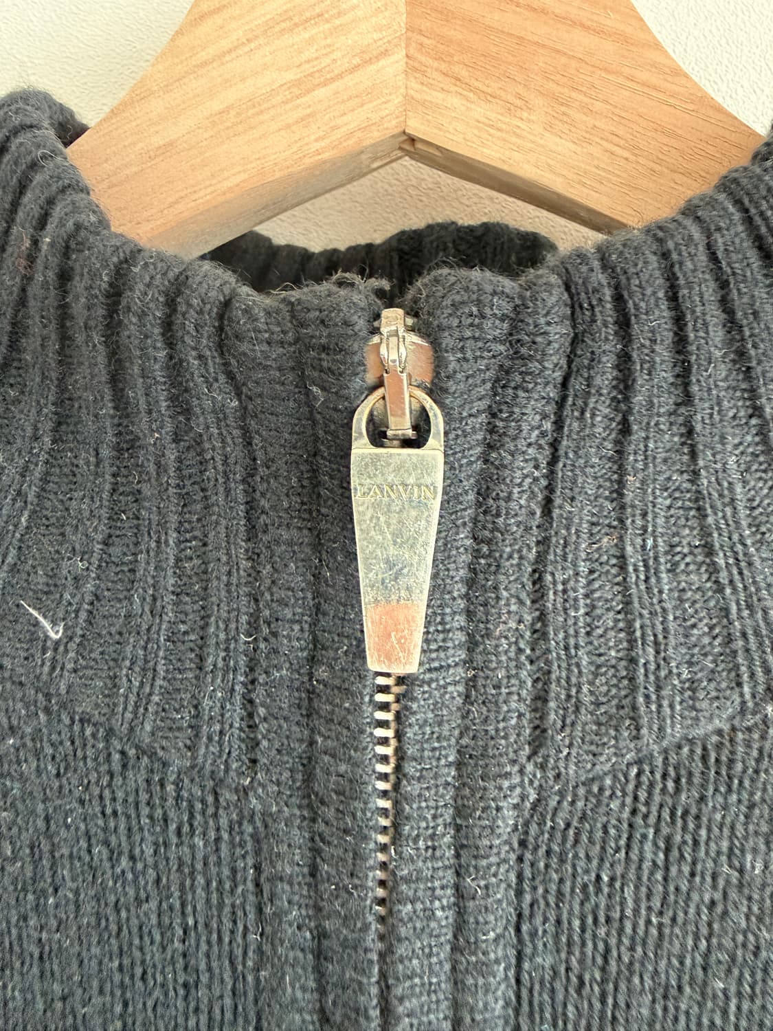 랑방(LANVIN) 집업 니트(ITALY) 상품이미지4