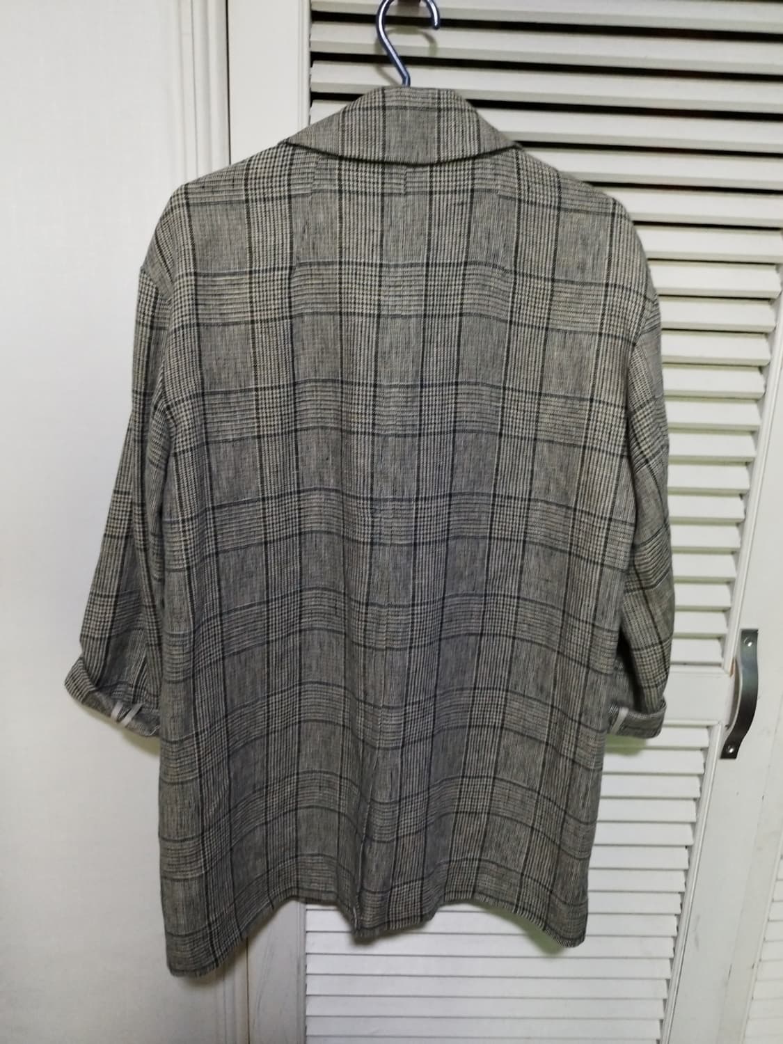 새거 42 올앤선데이 체크 블레이져 상품이미지4