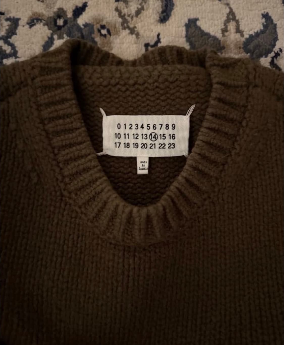 Maison Margiela Knit _ Olive Green 상품이미지3