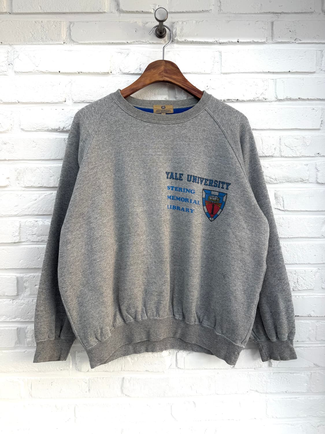 예일 그레이 기모 스웻셔츠 상품이미지3