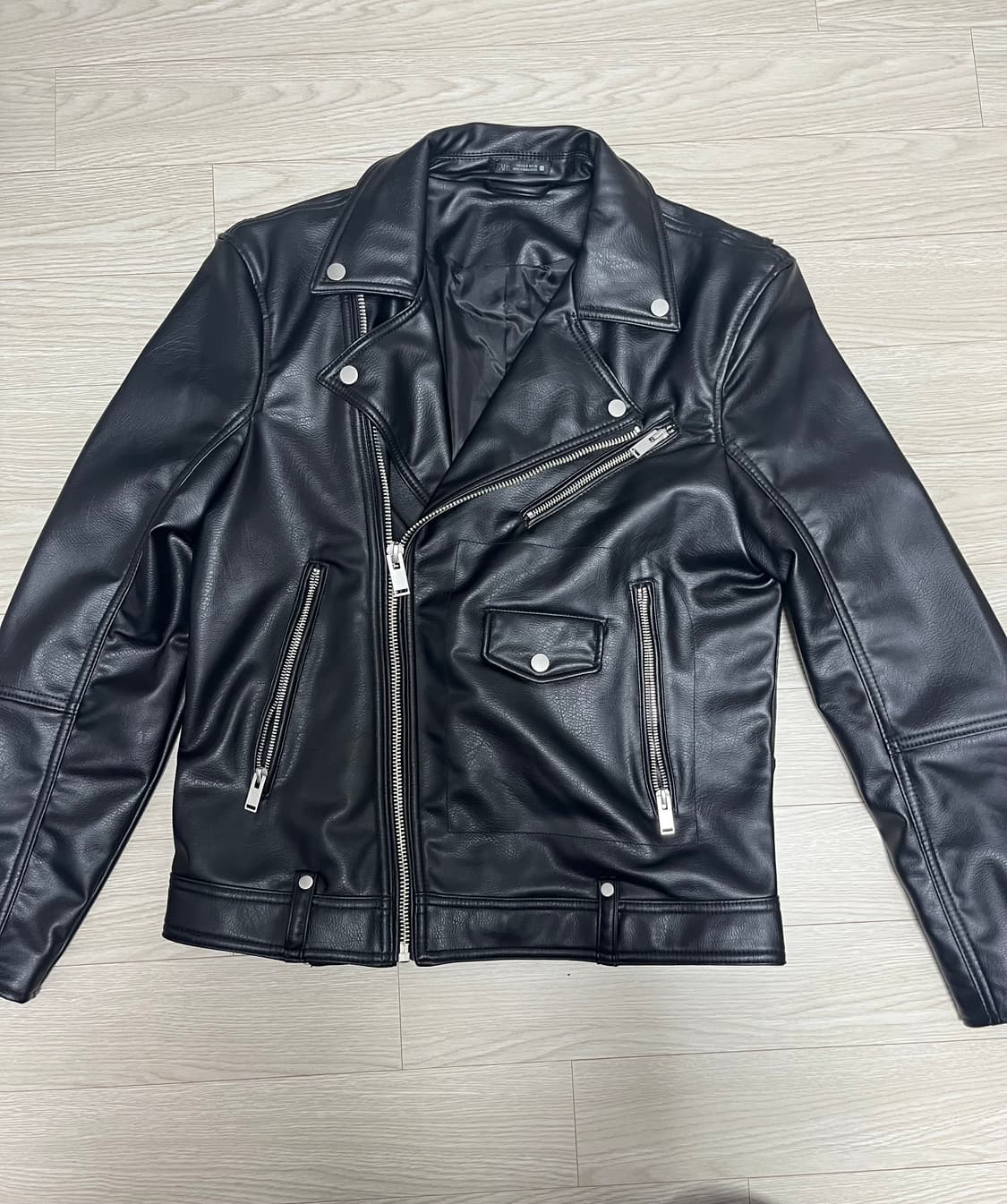 자라 바이커 레더 자켓 상품이미지1