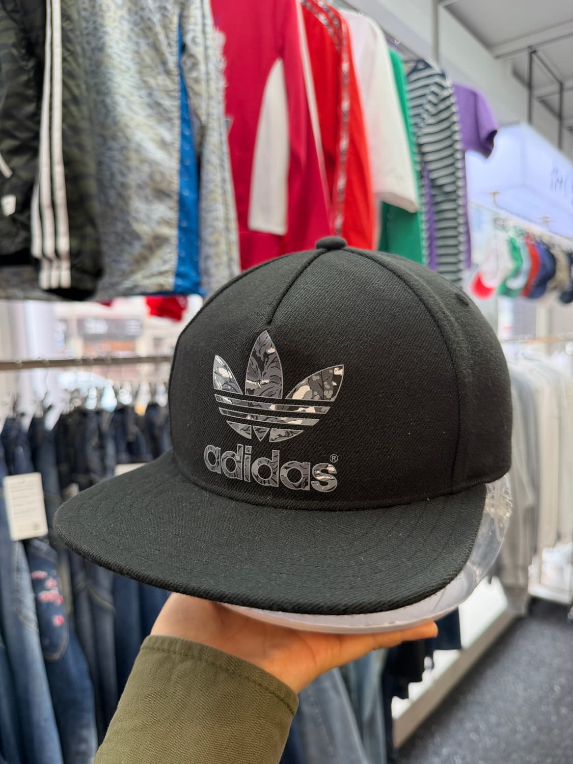 아디다스 스냅백 블랙 상품이미지1