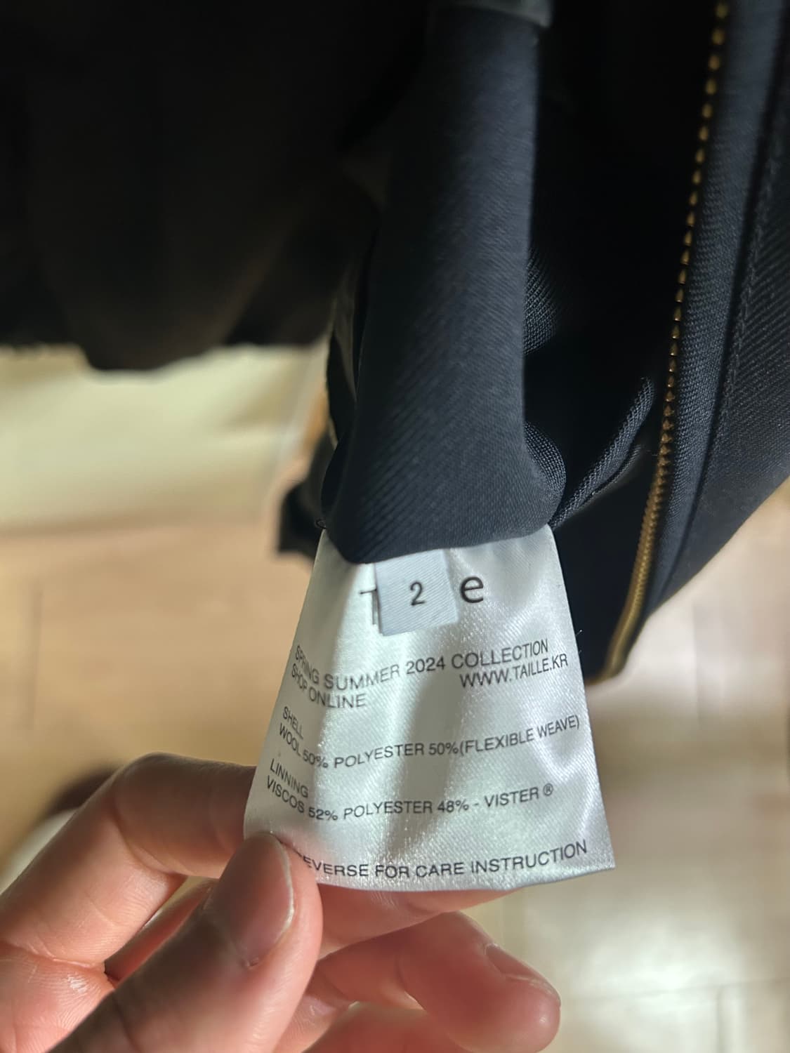 타일레 BLOUSON DARK NAVY 2사이즈 상품이미지4