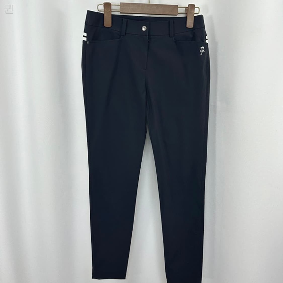 까스텔바작 여자 골프 얇은 스판바지 검정 70 상품이미지1