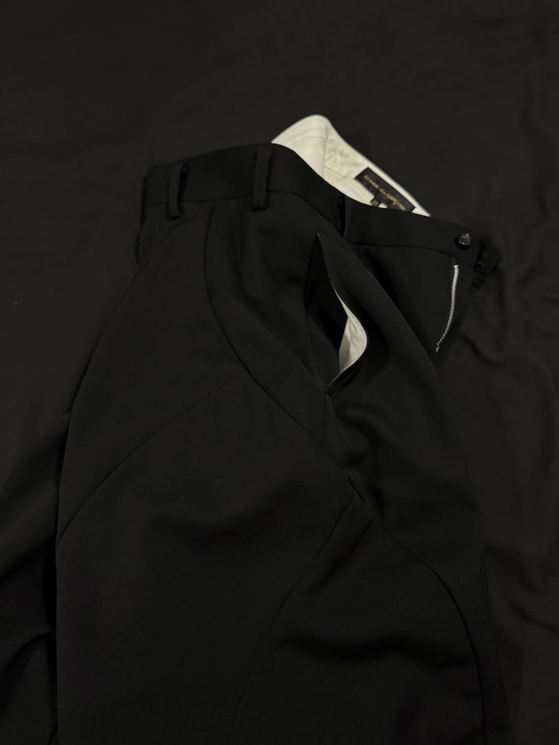 Comme des Garcons Curved Panel Trousers 상품이미지1