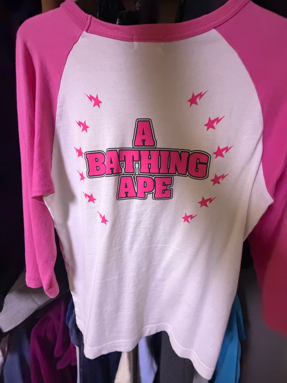 Bape 베이프 칠부 슬리브 상품이미지2