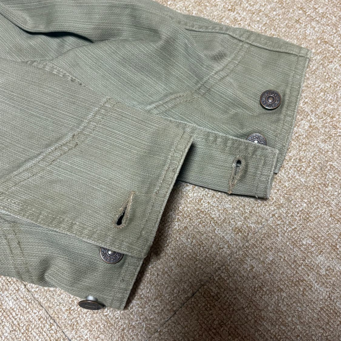 슬랩샷 올리브 워크자켓 상품이미지5