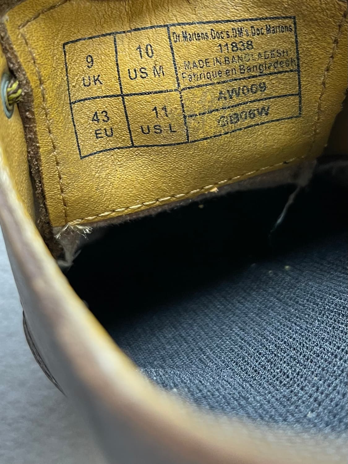 [43] 닥터마틴 1461(11838) - 280-285 상품이미지10