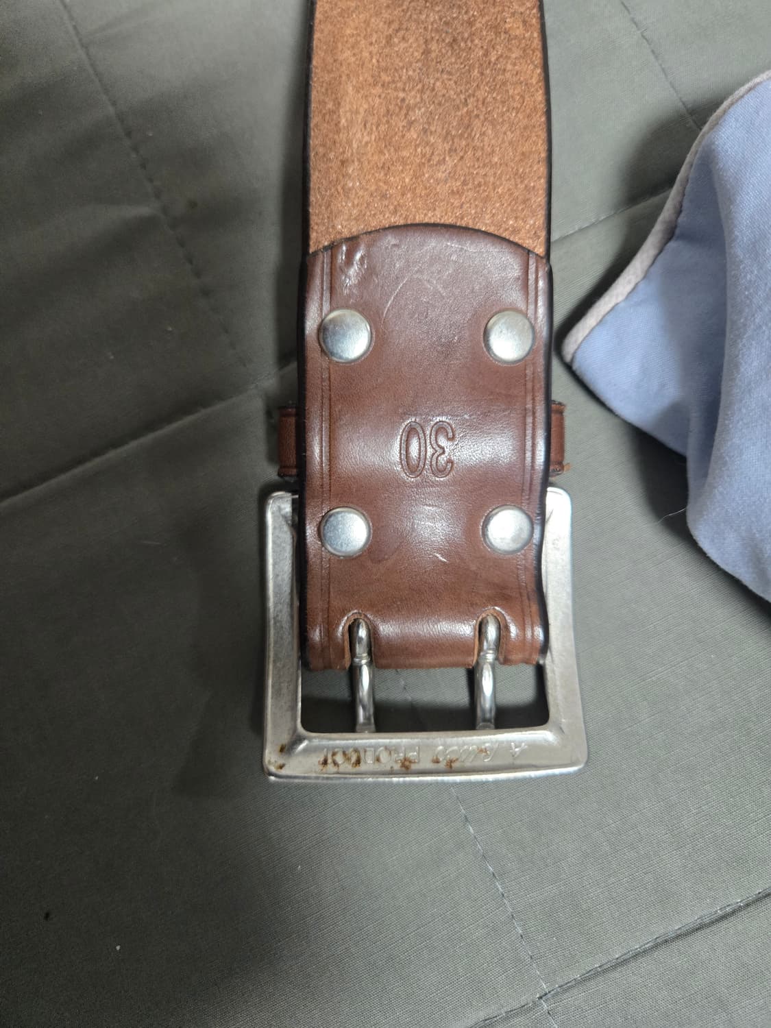 리얼맥코이 벨트 30사이즈 판매합니다 상품이미지3