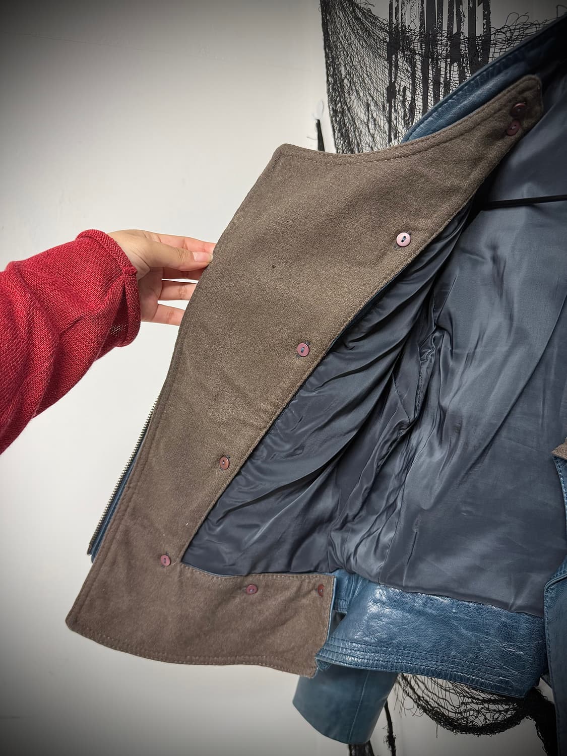 Real leather jacket 상품이미지3