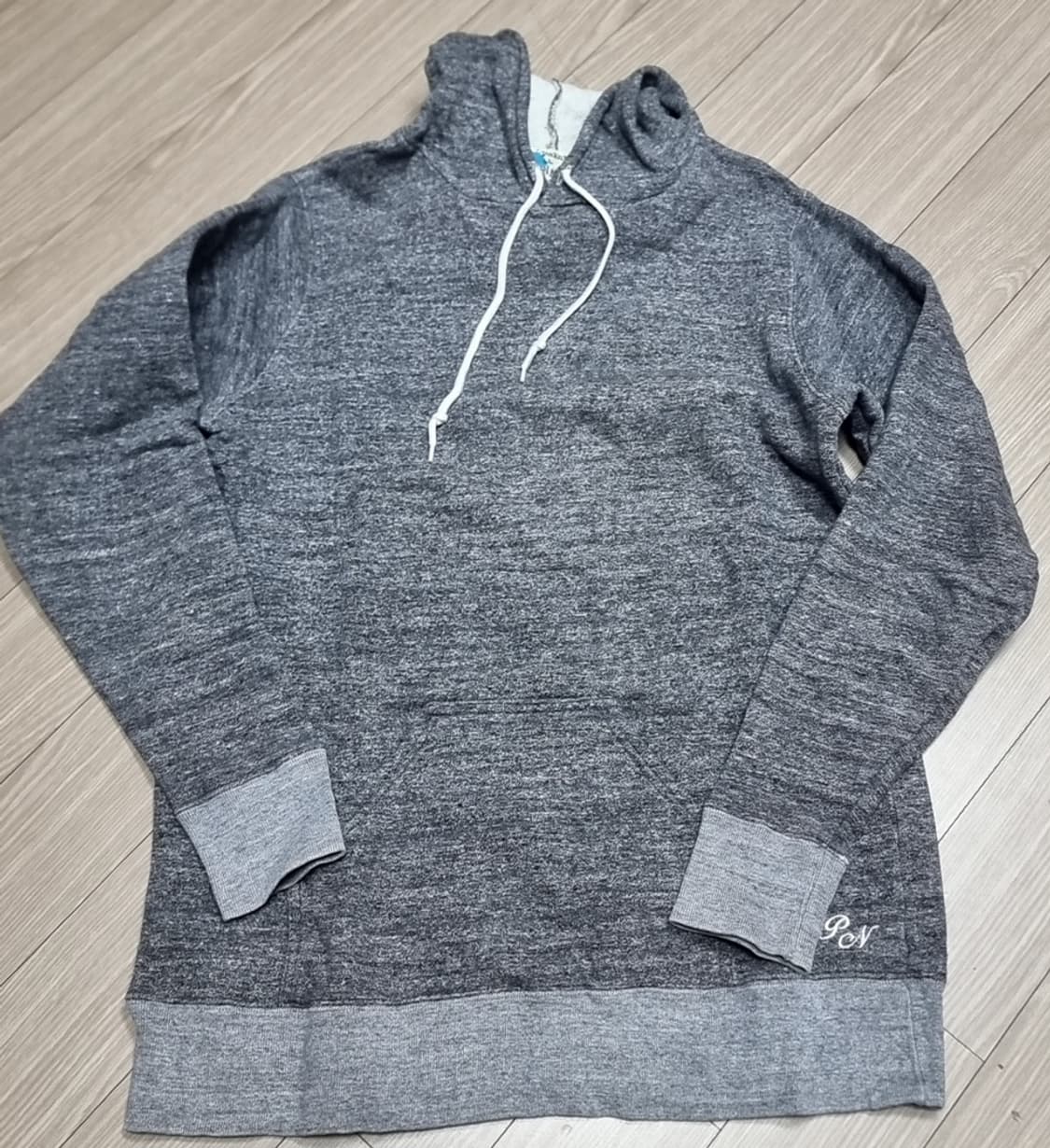 일본제 빈티지 Paint it NAVY 그레이 후드티(100) 상품이미지1