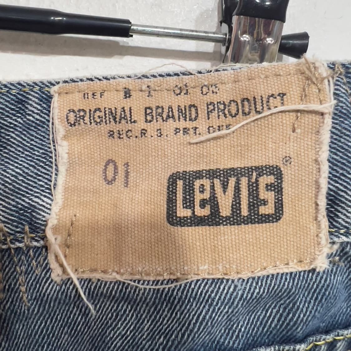 리바이스 워크 데님 반바지 상품이미지5