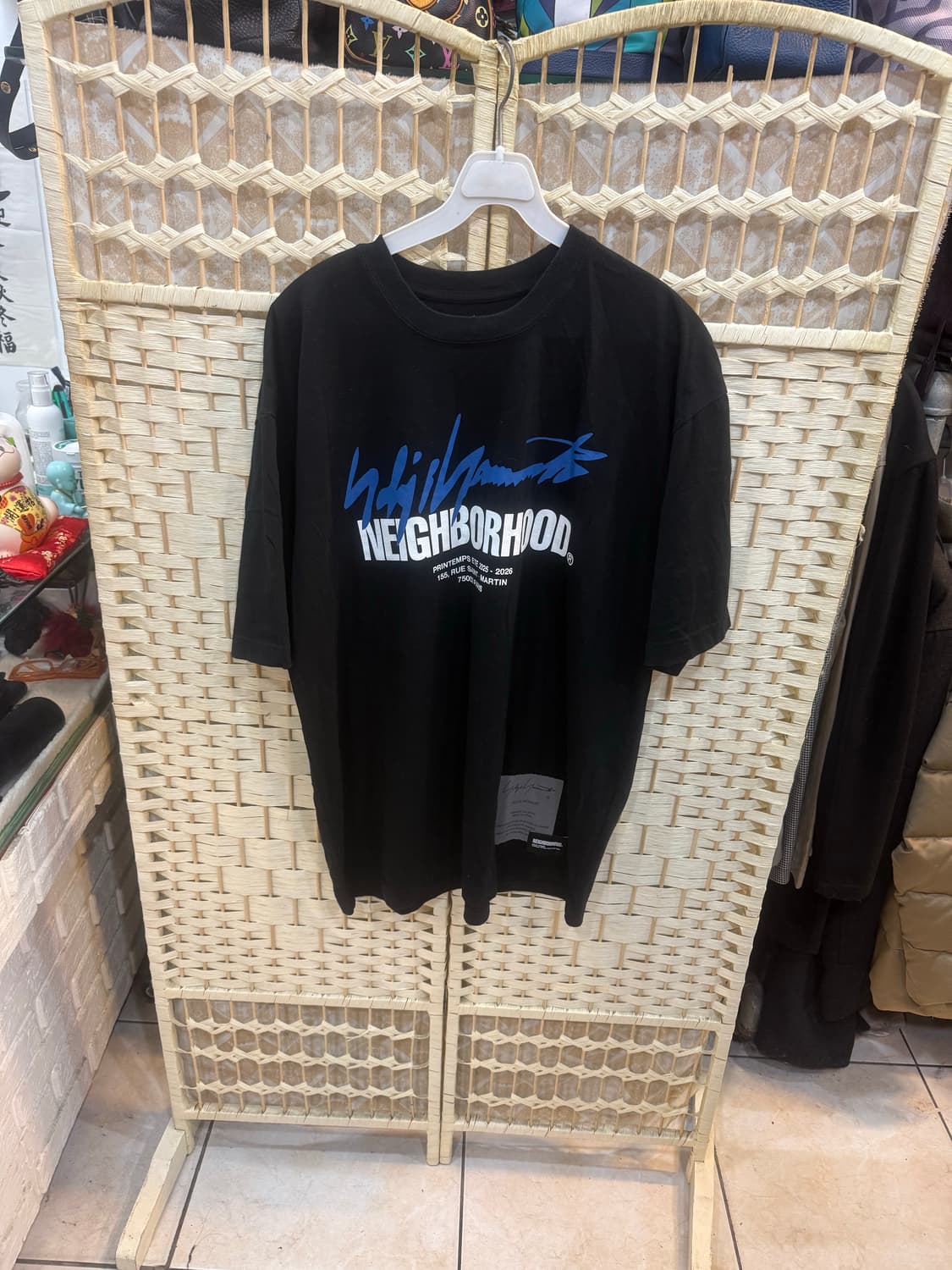 100-105 정품 요지야마모토+네이버후드 반팔 팝니다 상품이미지1