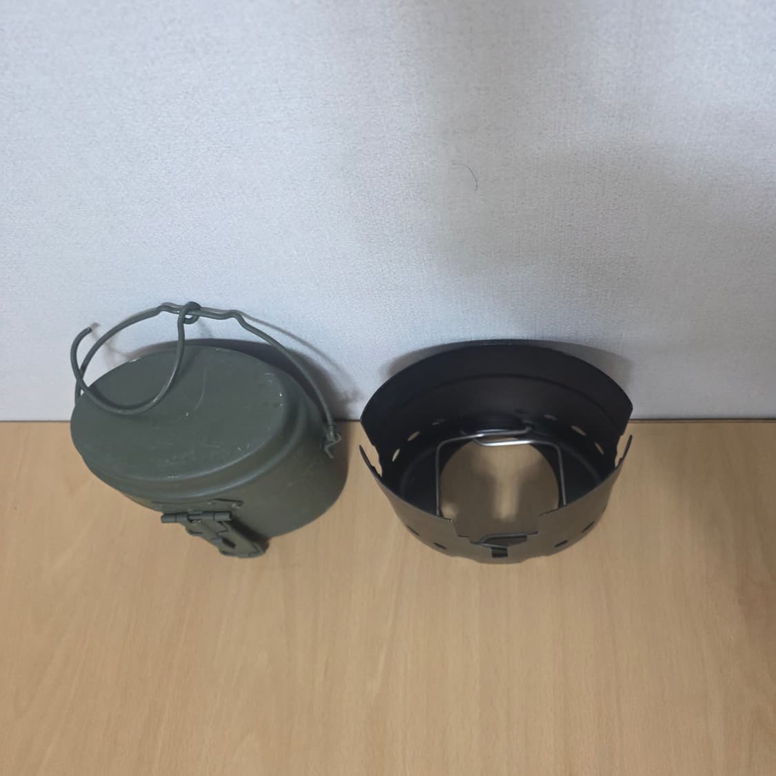 후지 일제 군용 반합 + 알코올 버너 풀세트 상품이미지2