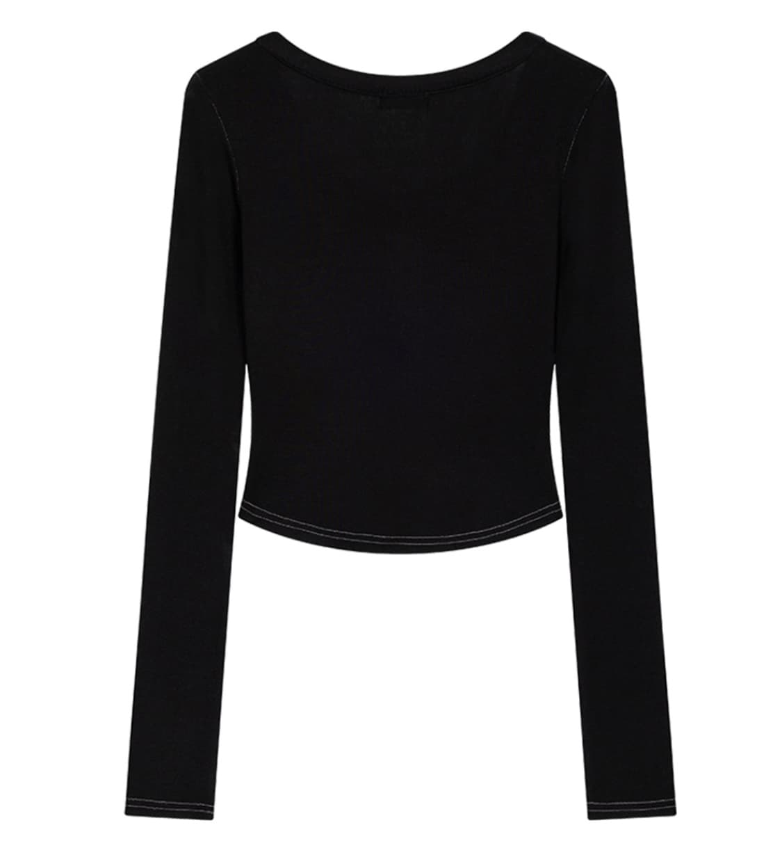 Hillda 스컬 크롭 롱 슬리브 상품이미지2