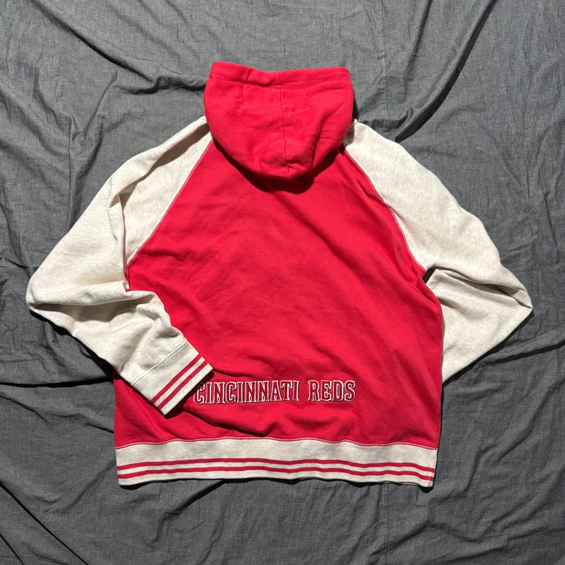 Cincinnati Reds Full-Zip Hoody 상품이미지2