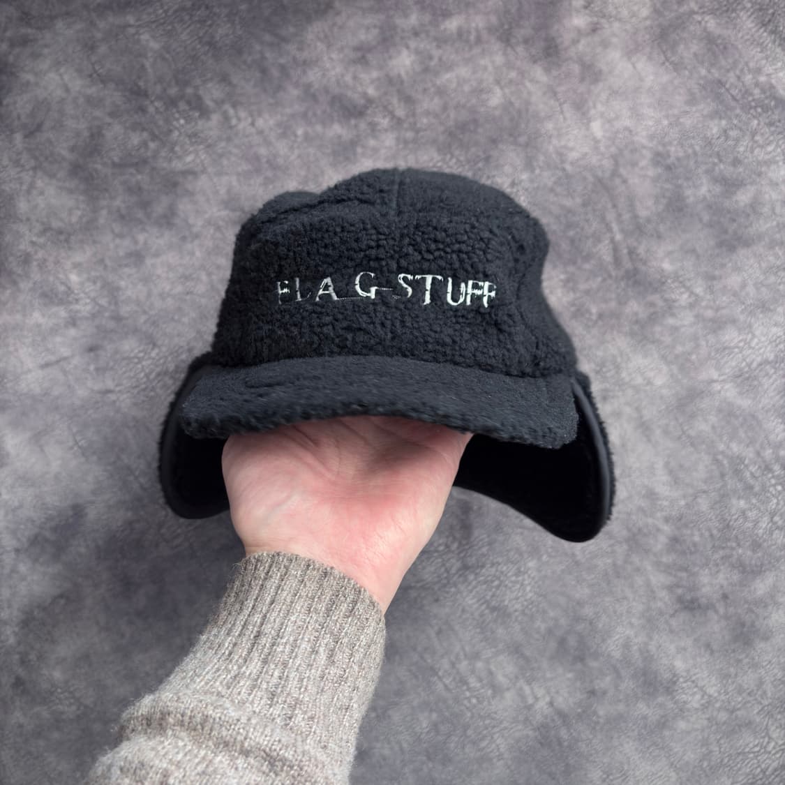플래그 스터프 이어플랩 플리스 캡 상품이미지3