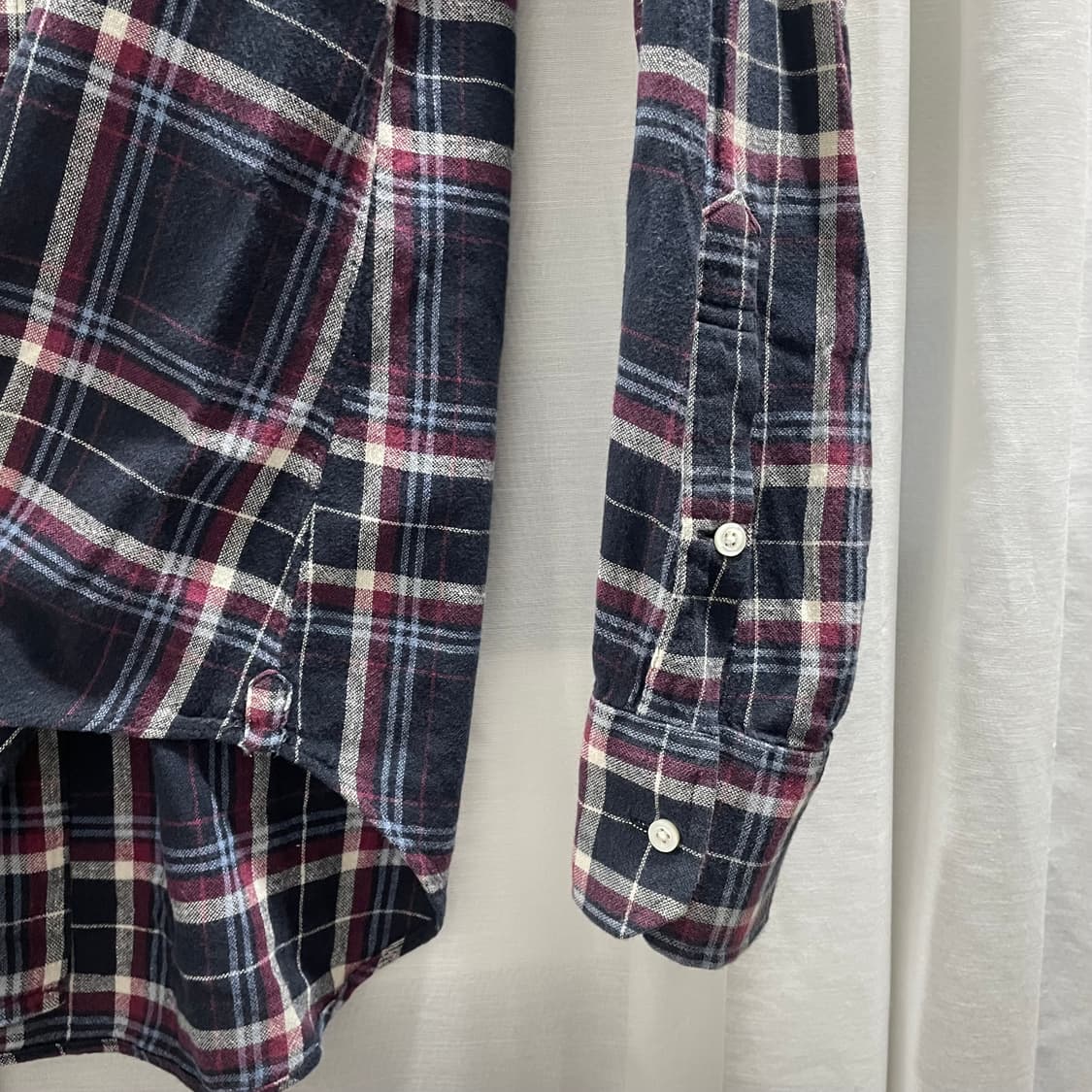 톰브라운/ 블랙 체크 셔츠/ 3 상품이미지6