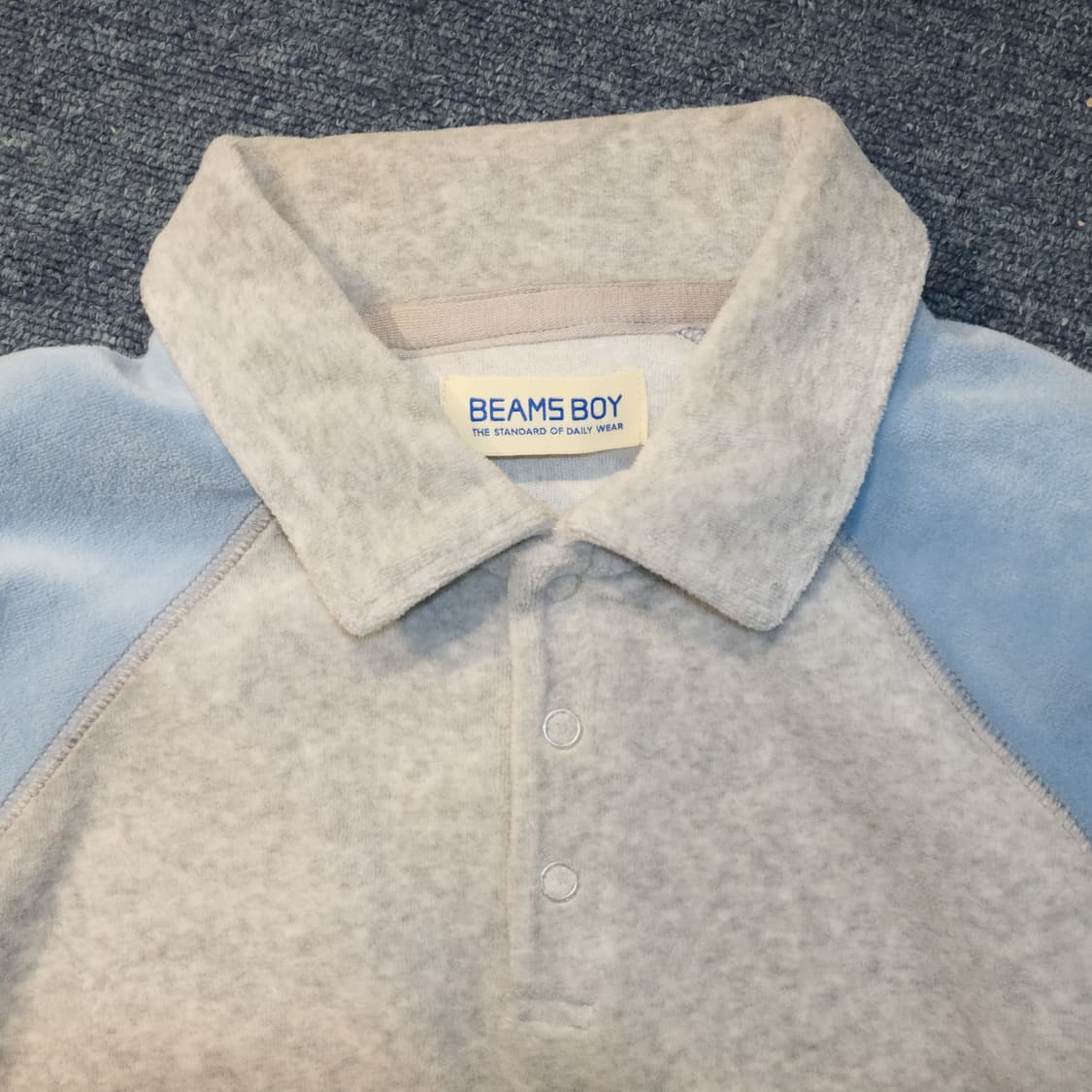 빔즈보이 벨벳 폴로 셔츠 상품이미지2