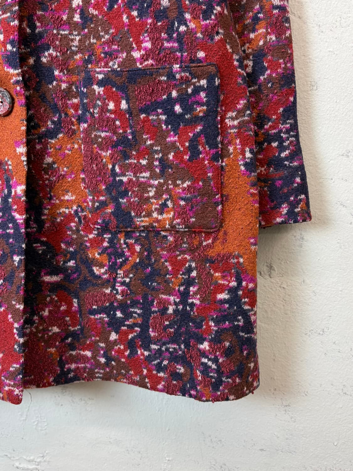 미쏘니 90s 빈티지 글리터 니트 코트 상품이미지3