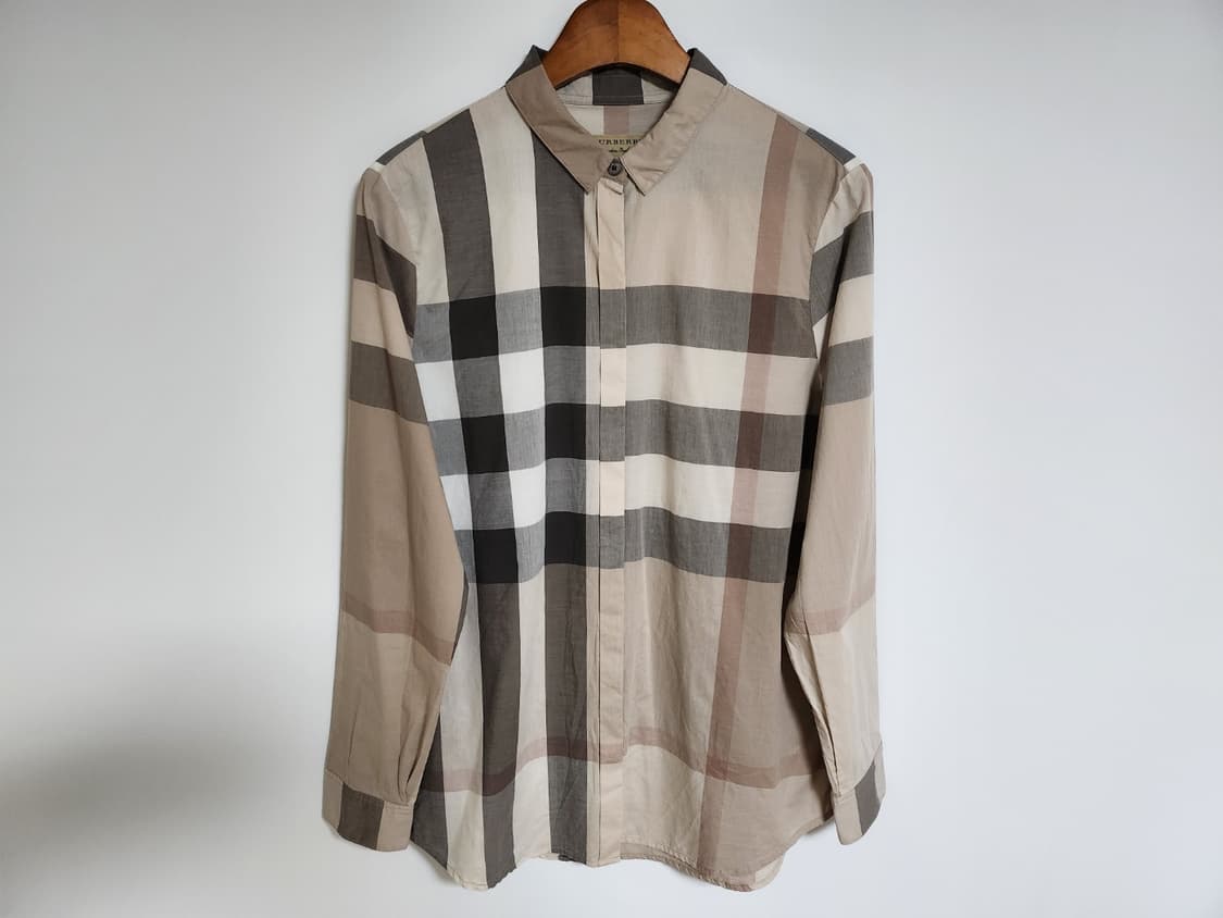 S 버버리 브릿 하우스 체크 코튼 셔츠 3976480 상품이미지1