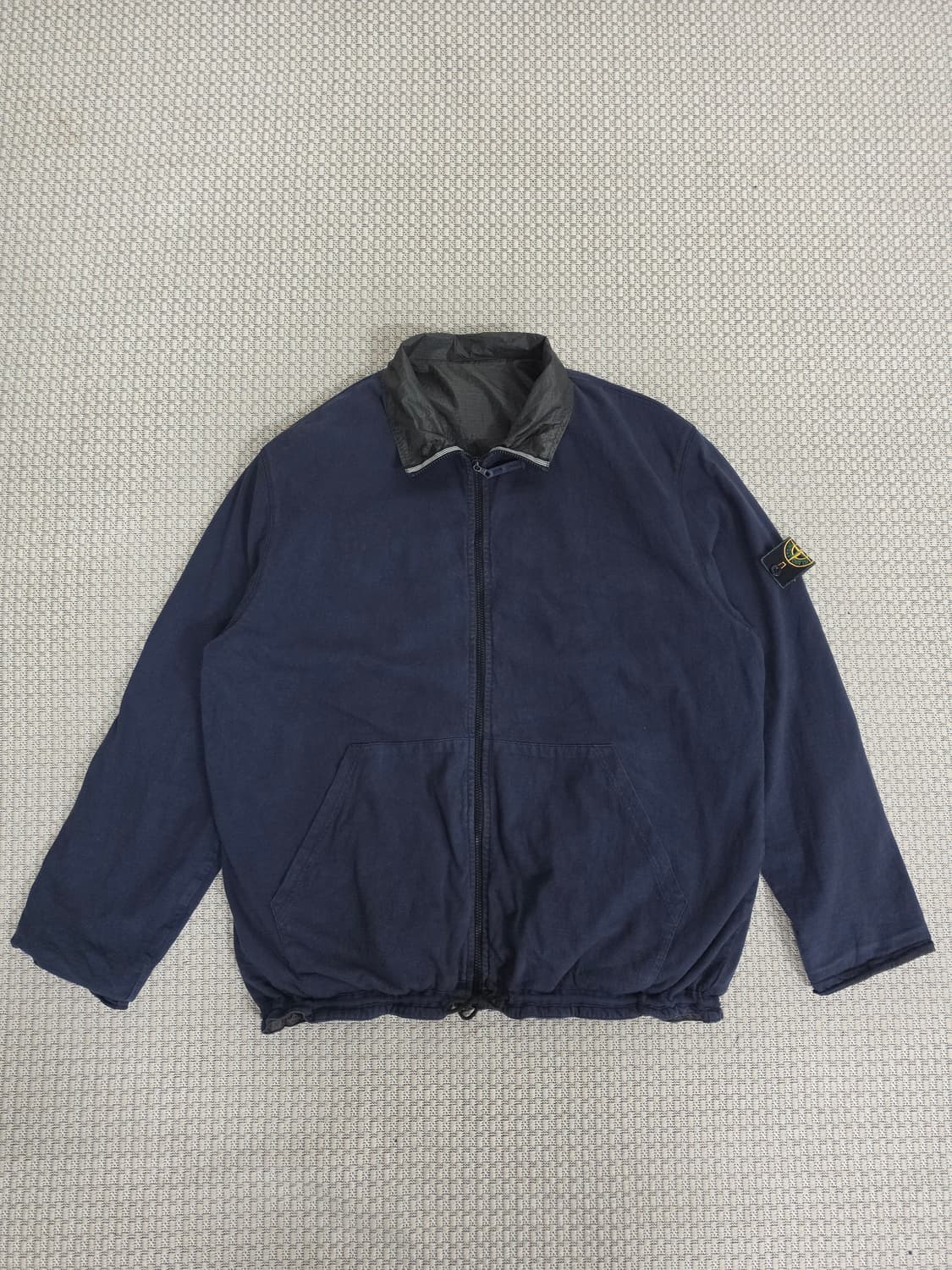 96SS 스톤 아일랜드 그린 엣지 리버서블 집업 재킷 상품이미지3