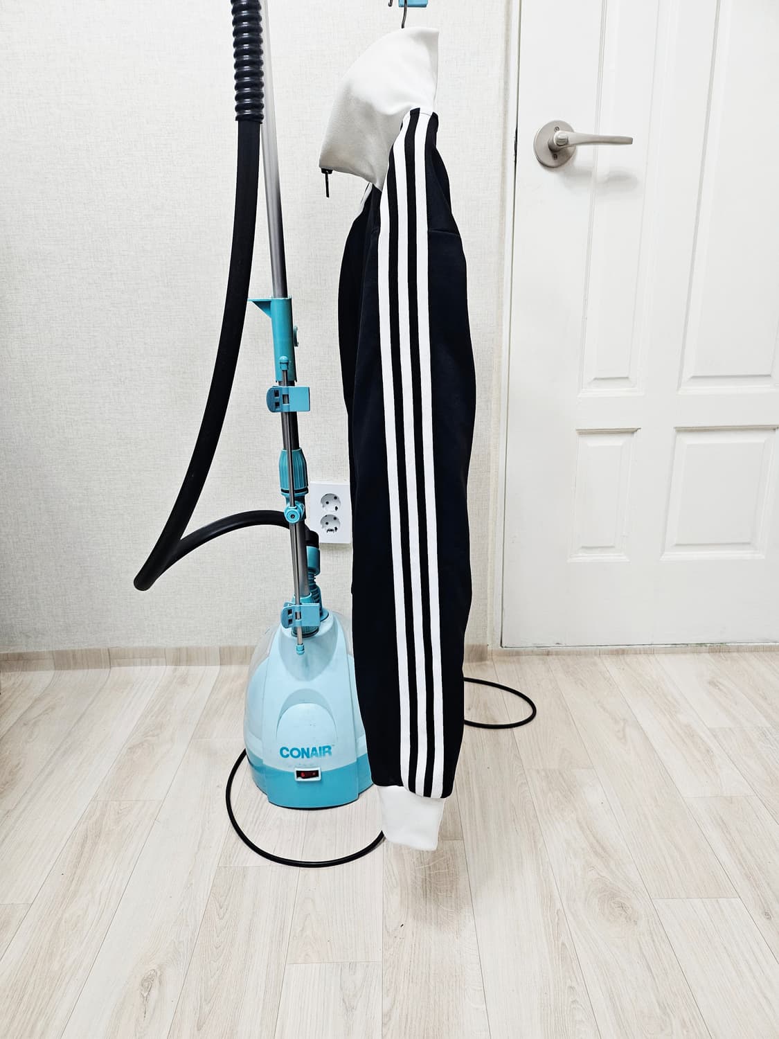 (100)L☆초대장급☆아디다스 베켄바우어 2중지퍼[화이트블랙] 트랙탑져지 상품이미지4