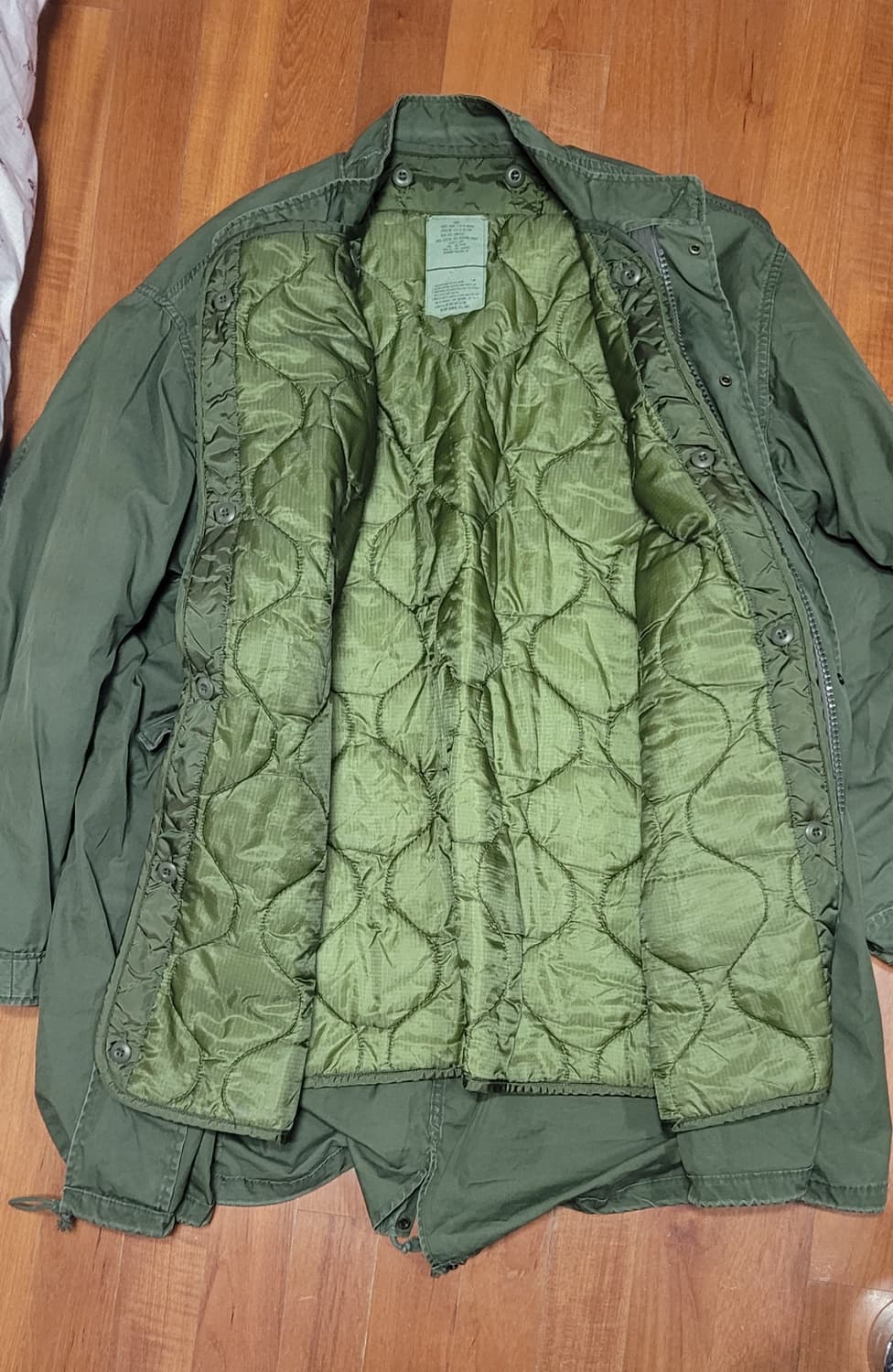 M65 피시테일 파카 오리지널 L 급매 상품이미지3