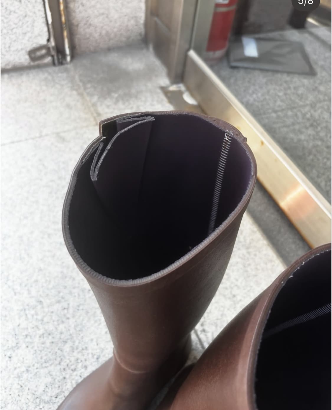 AIGLE 레인부츠 브라운 36  상품이미지6