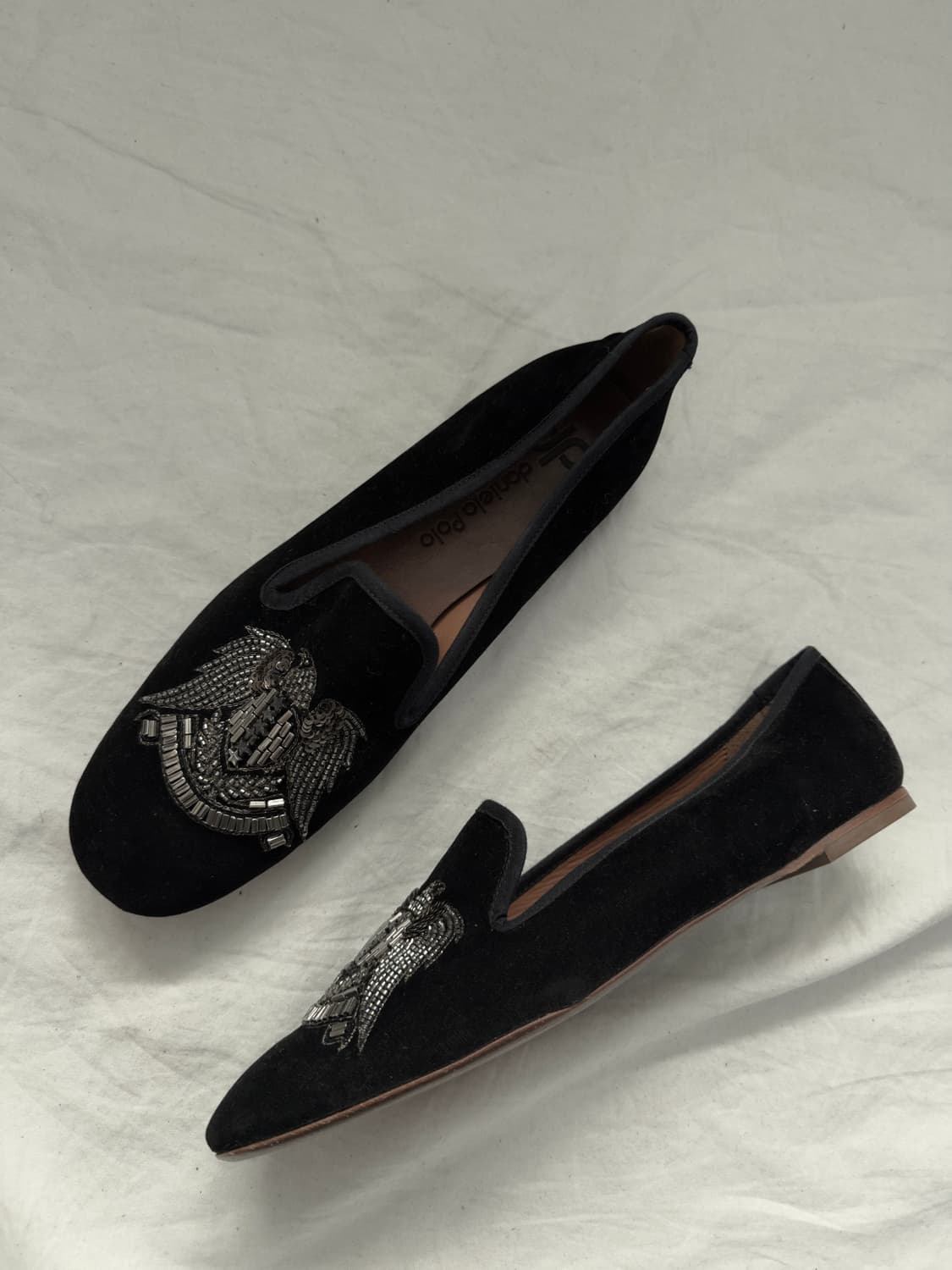 daniela polo 스웨이드 플랫슈즈 상품이미지2