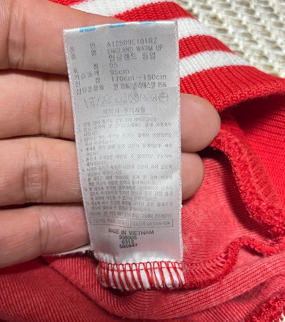 공용 아디다스 오버핏 잉글랜드 져지 트랙탑 95 파이어버드 상품이미지8