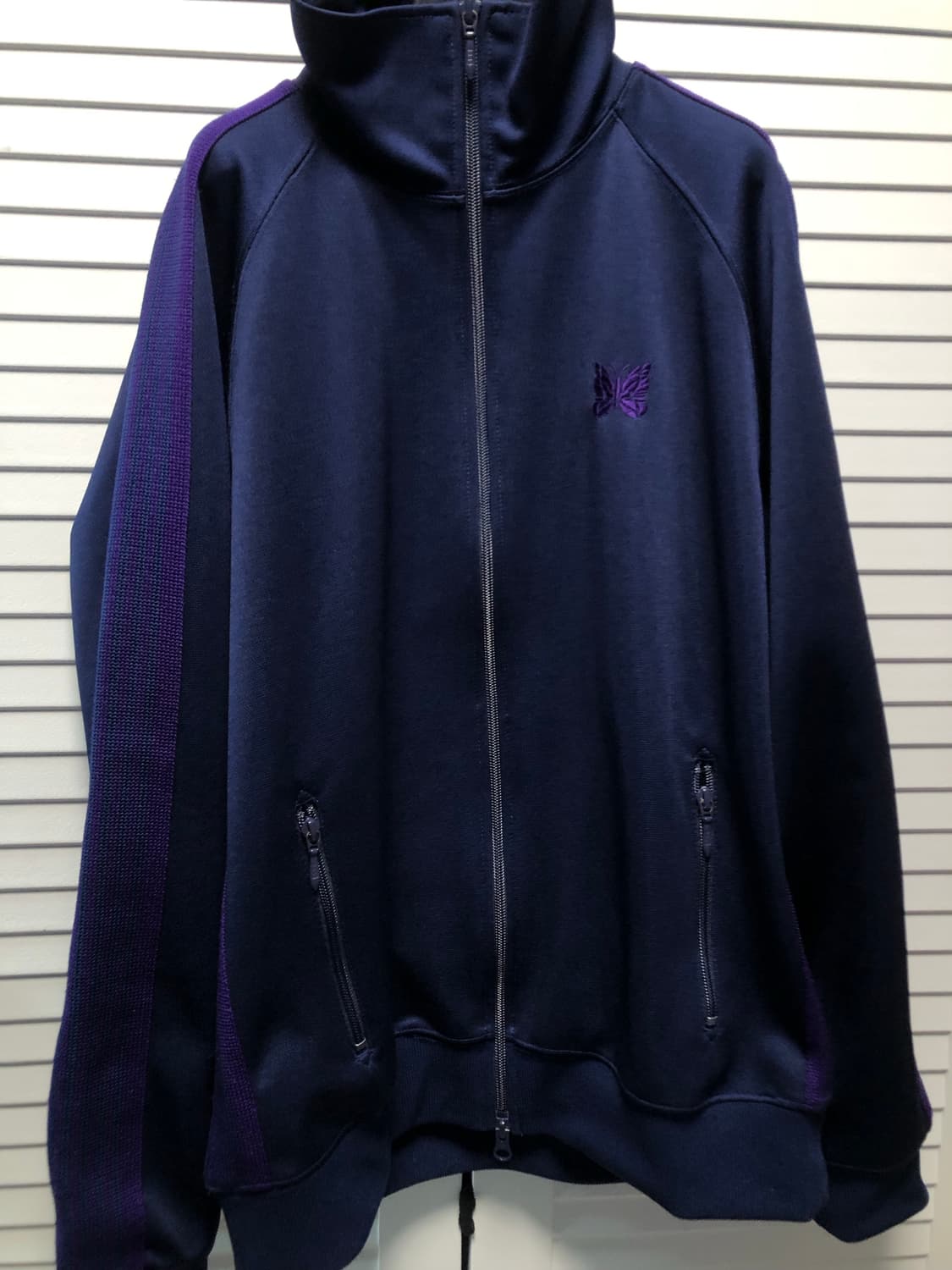 니들스 네이비 폴리스무스 져지 상품이미지1