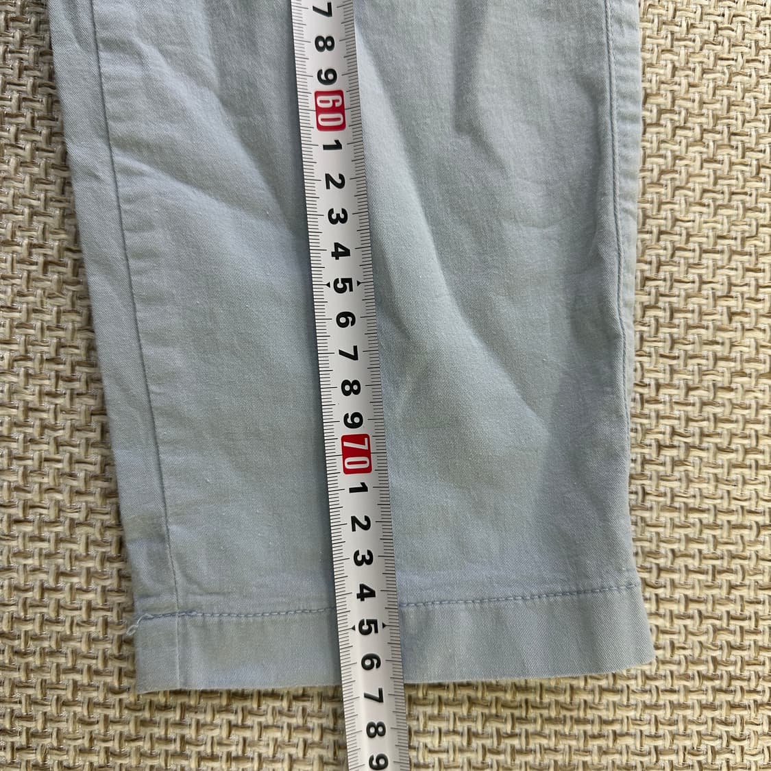 145 네파키즈 라이트블루 카고 팬츠 0408D 상품이미지7