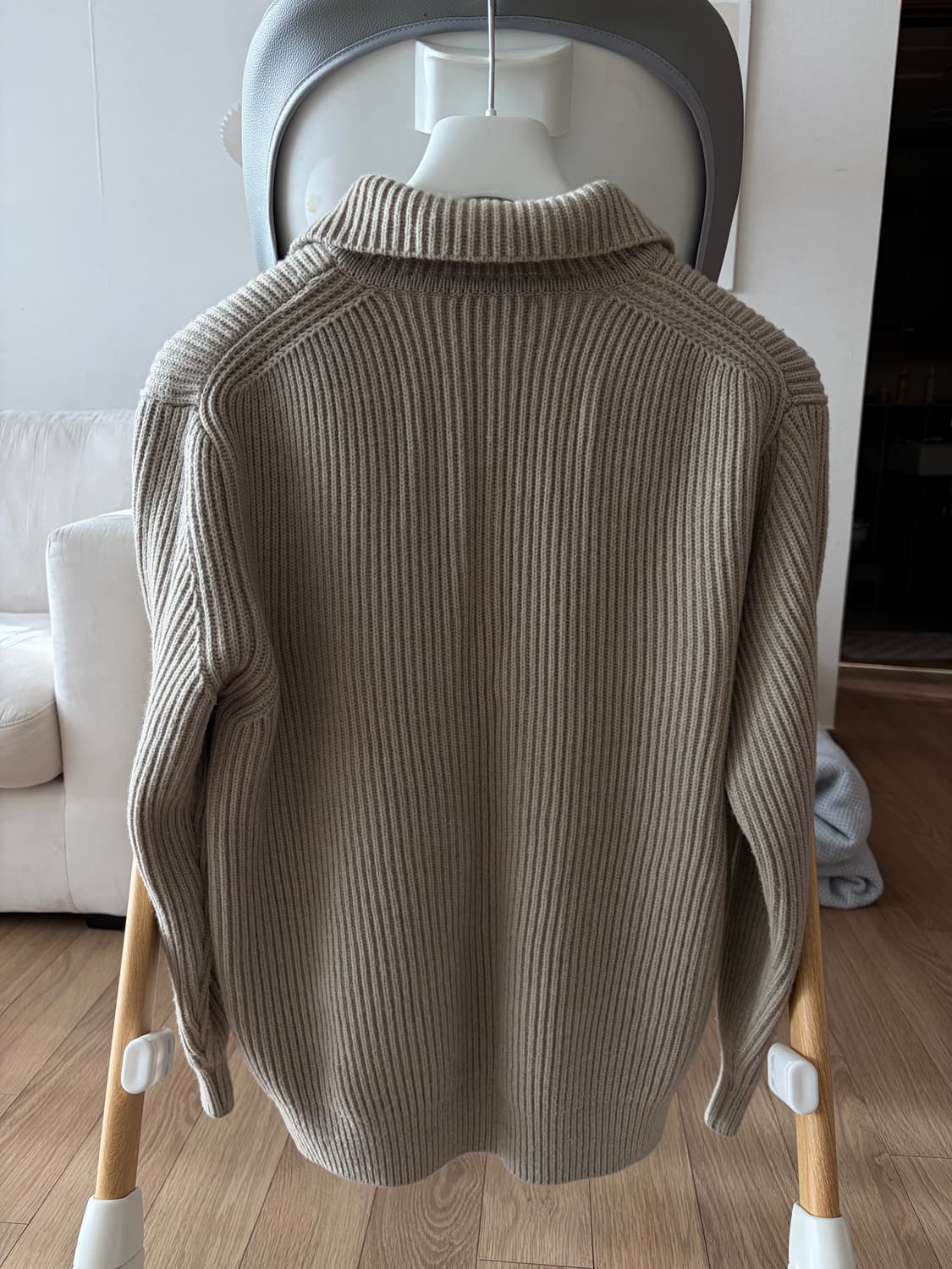 [M] 인더로우 하프집업 니트 상품이미지6