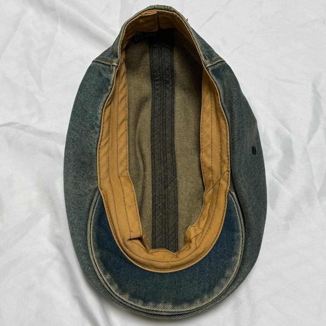 y2k 빈티지 청데님 헌팅캡 모자 상품이미지4