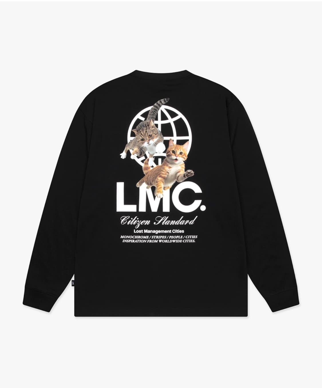 LMC 플라잉 캣츠 롱슬리브 티셔츠 블랙 m 상품이미지1