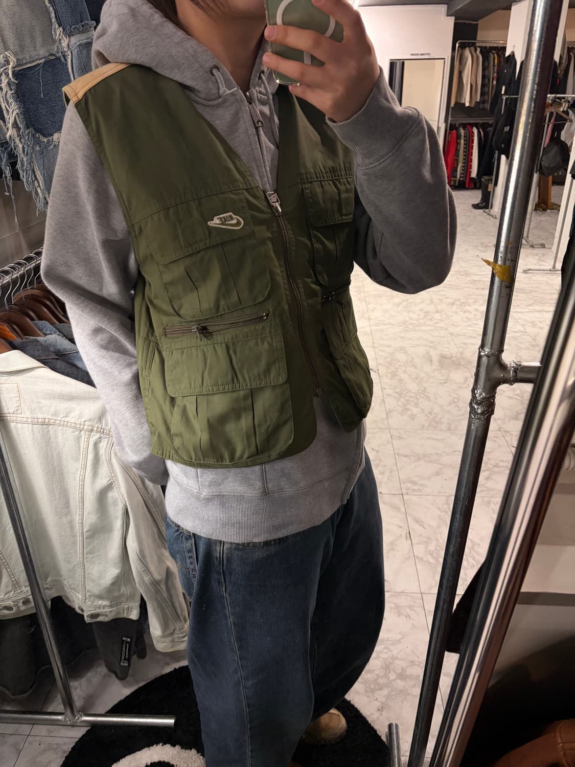 (정품/S) 나이키 스우시 올드스쿨 멀티 포켓 a1 상품이미지1