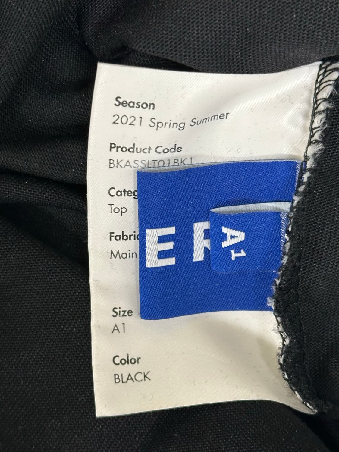 아더에러 Foil tape logo long sleeve 롱슬리브 상품이미지3