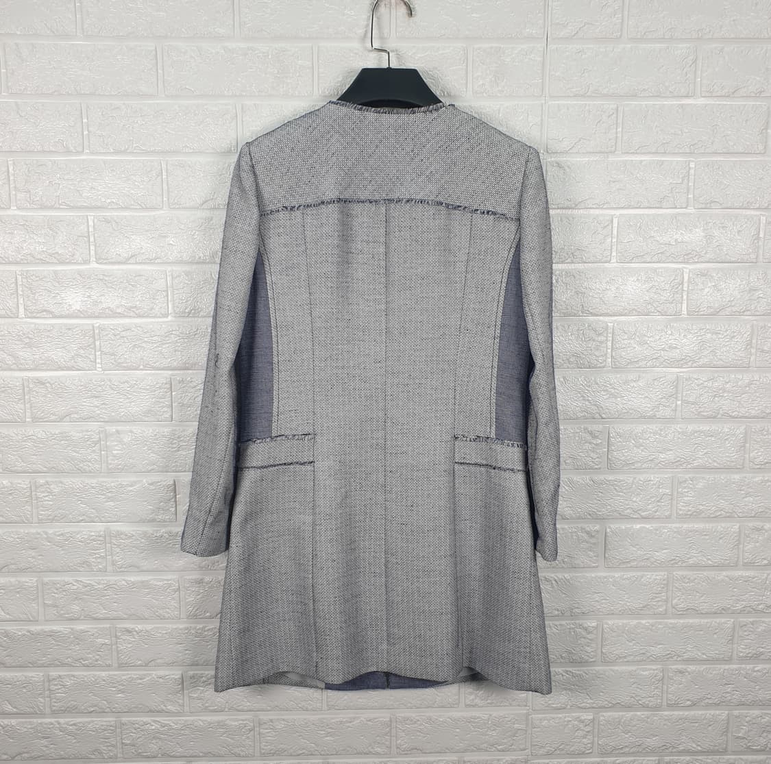 [55]제이제이지고트 트위드 롱 자켓 상품이미지3