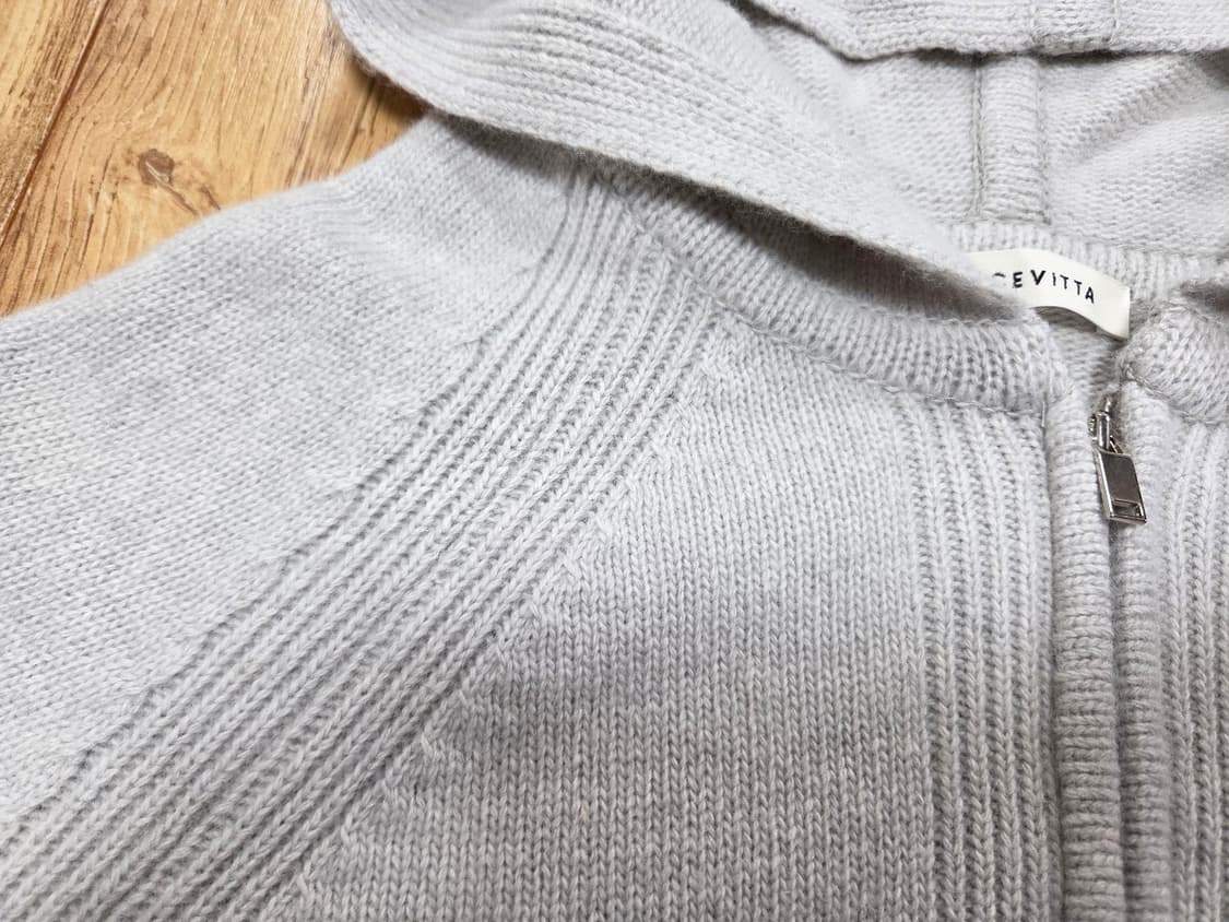 돌체비타(DOLCEVITTA) 캐시울 로로후드집업가디건 55-66 새상품 상품이미지7