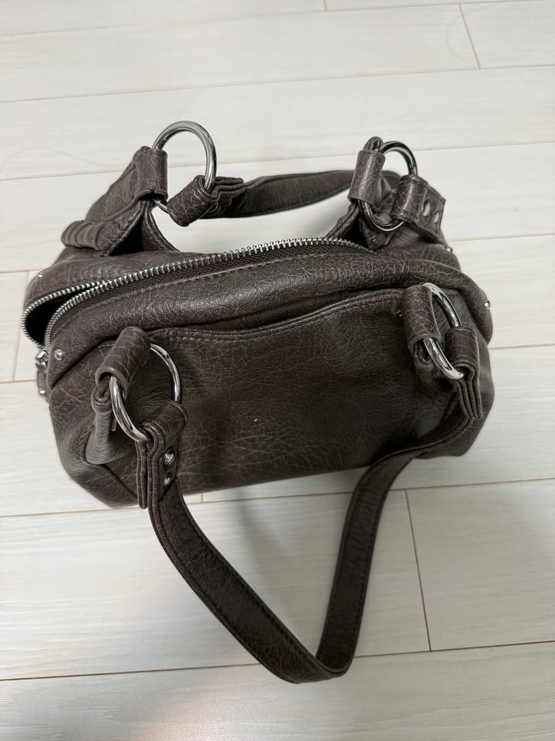 애즈온 보니타 미니백 브라운 상품이미지2