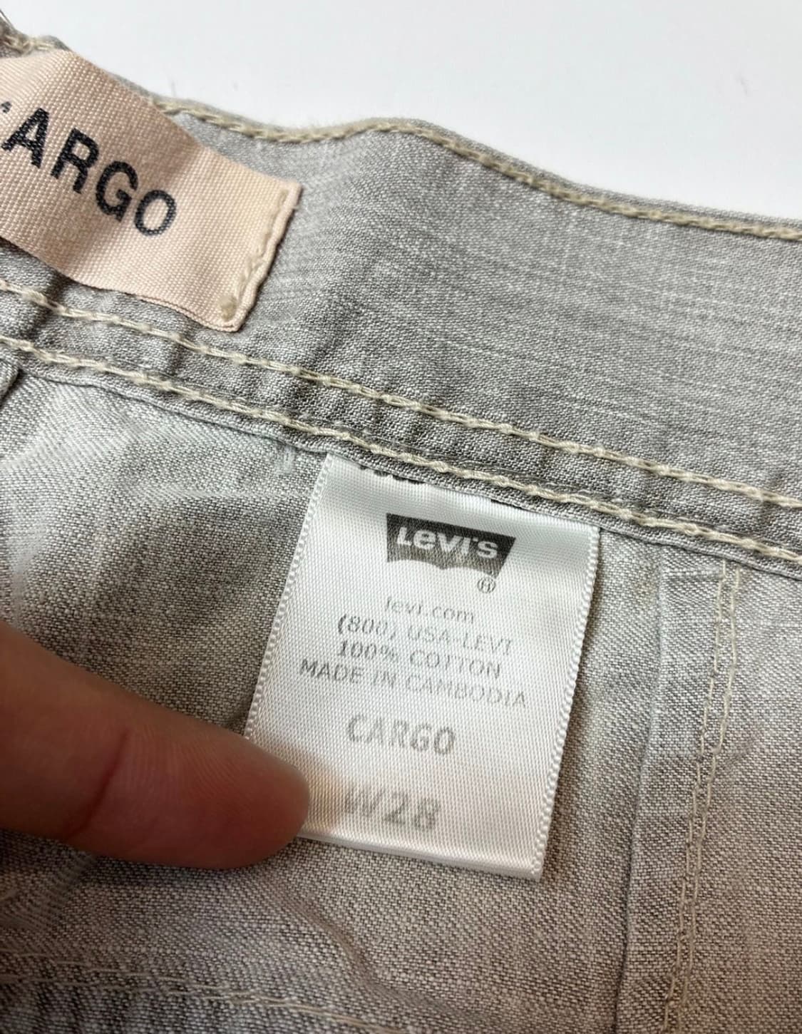 Vintage Levis denim shorts (무료배송) 상품이미지10