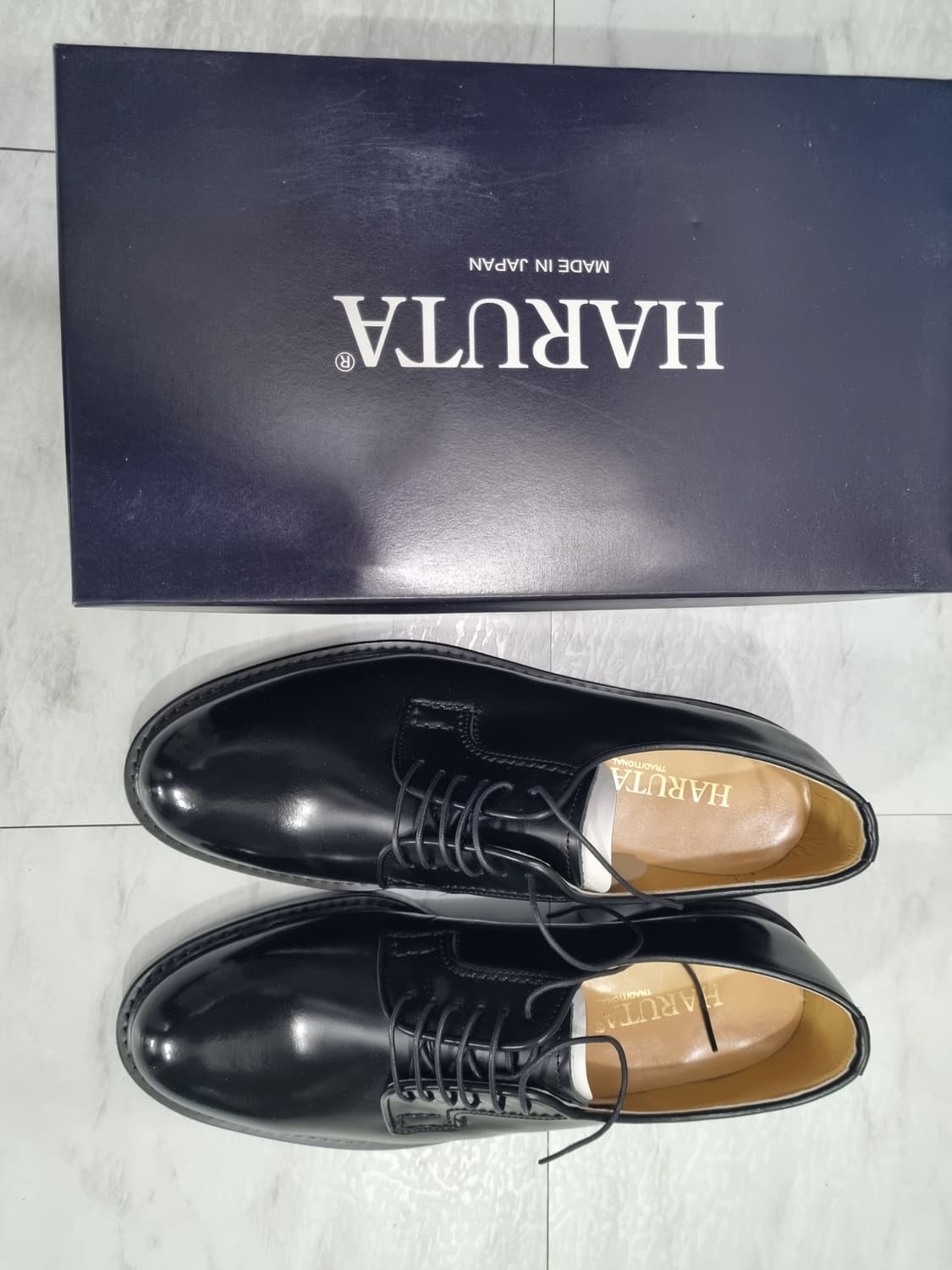 하루타711 더비 블랙 275mm 새상품 상품이미지1