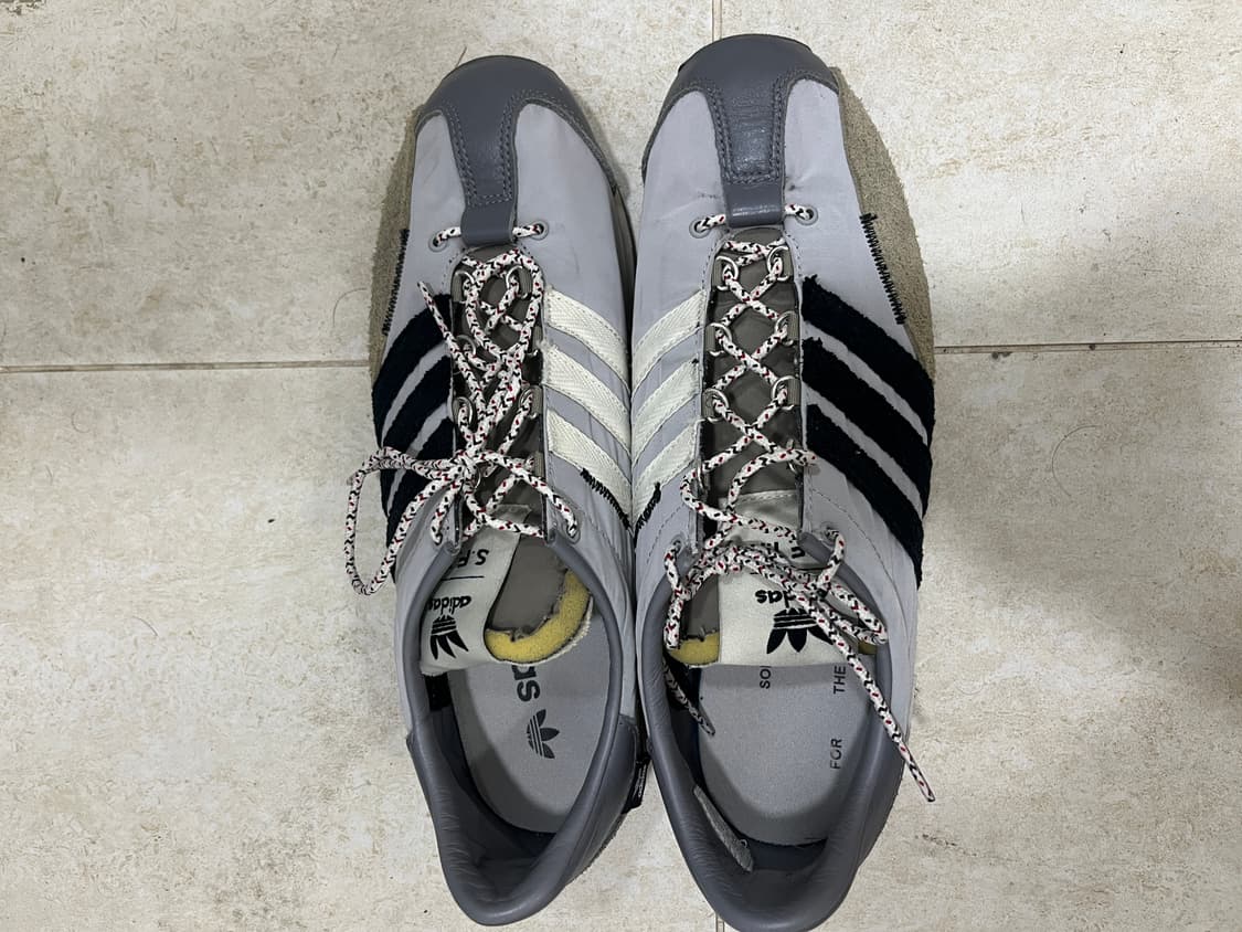 아디다스 x 송 포 더 뮤트 컨트리 OG 그레이 투 코어 블랙 상품이미지3