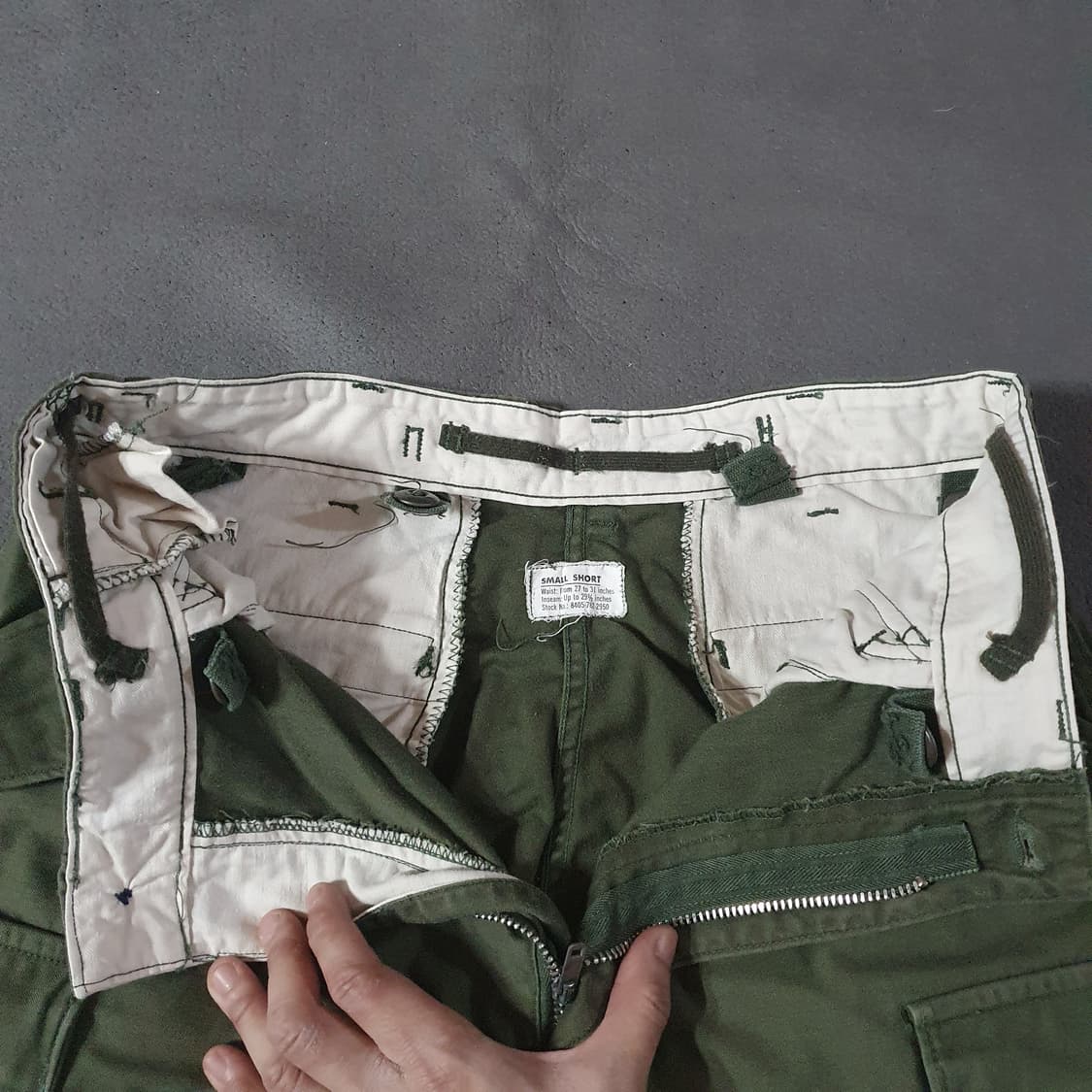 60s 미군 오리지날 m65 필드팬츠 S 스몰숏 상품이미지8