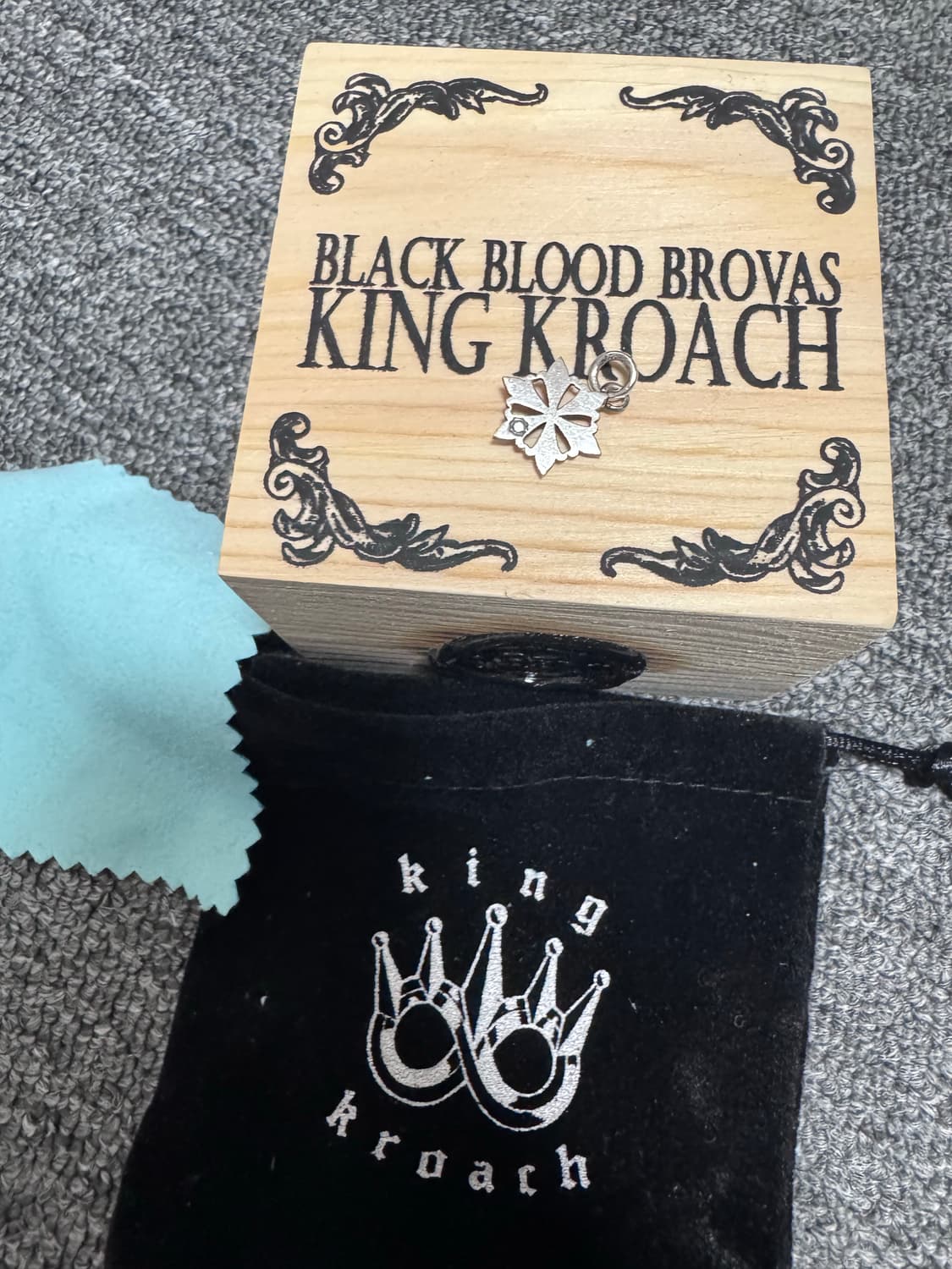 킹크로치 스노우 플레이크 팬던트 스몰 상품이미지2