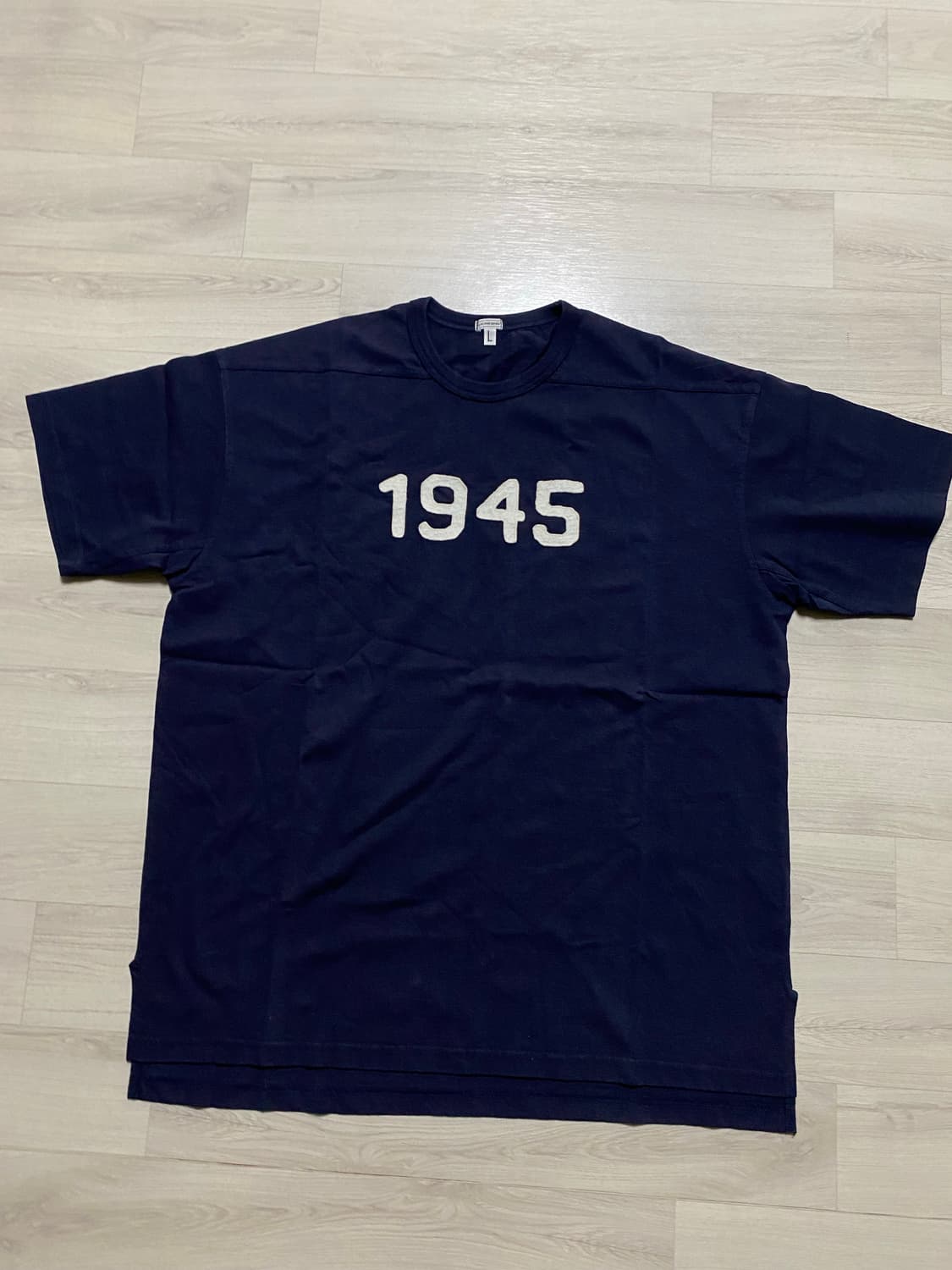 올리브드랩서비스 ODS 1945 티셔츠 네이비 L사이즈 판매 상품이미지2